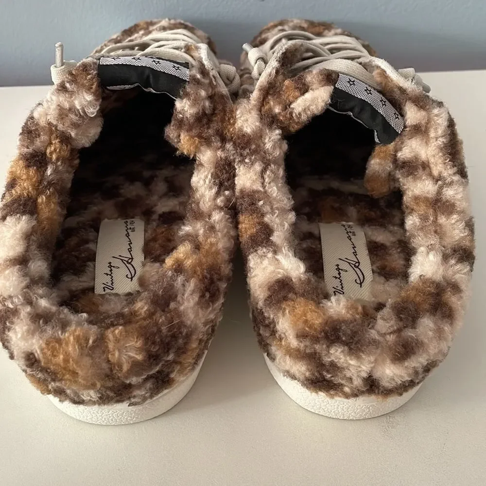 Vintage Havana Mix Leopard  7.5 Slide Sneakers